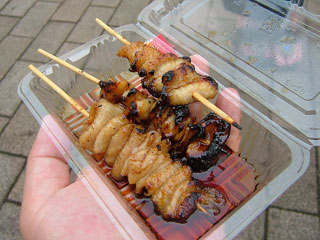 焼き鳥は皮！皮！皮！！サイコー♪
