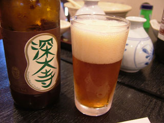 おそばもとっても美味しかったんだけど地ビールが美味！はずれが多い地ビール界の中でかなりクオリティー高いコクのあるビールでございましたよ