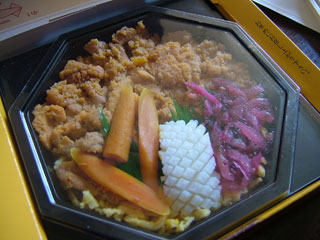徹の注文ウニ丼w