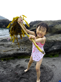 今日はチハルの写真ばかり載せてみました、海に入るの初めて記念日っす♪