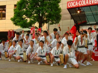 今回はびっくり連が男踊りだけなんだけど超かっこよかった！